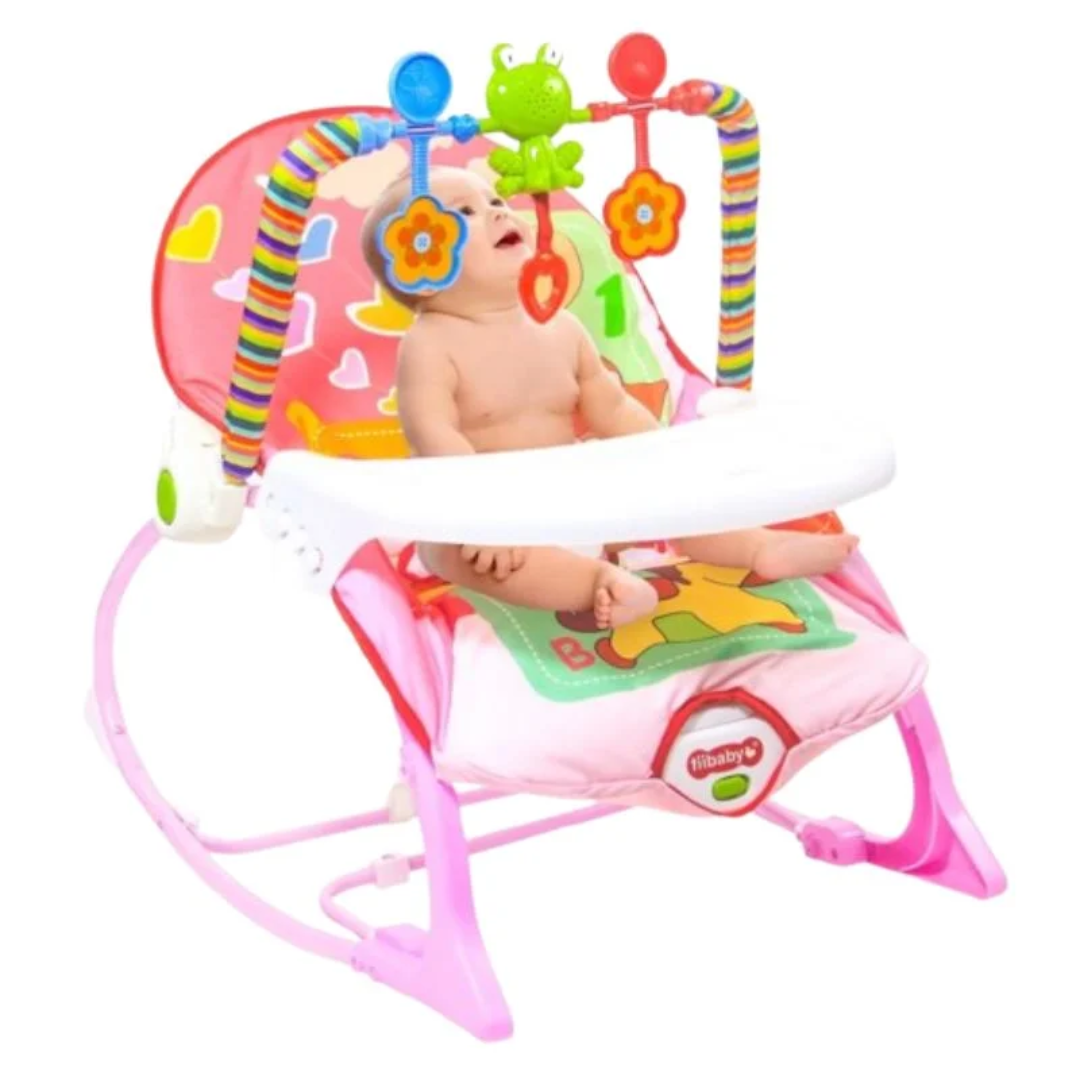 Baby Musical Rocking & Dining Chair with Toy
